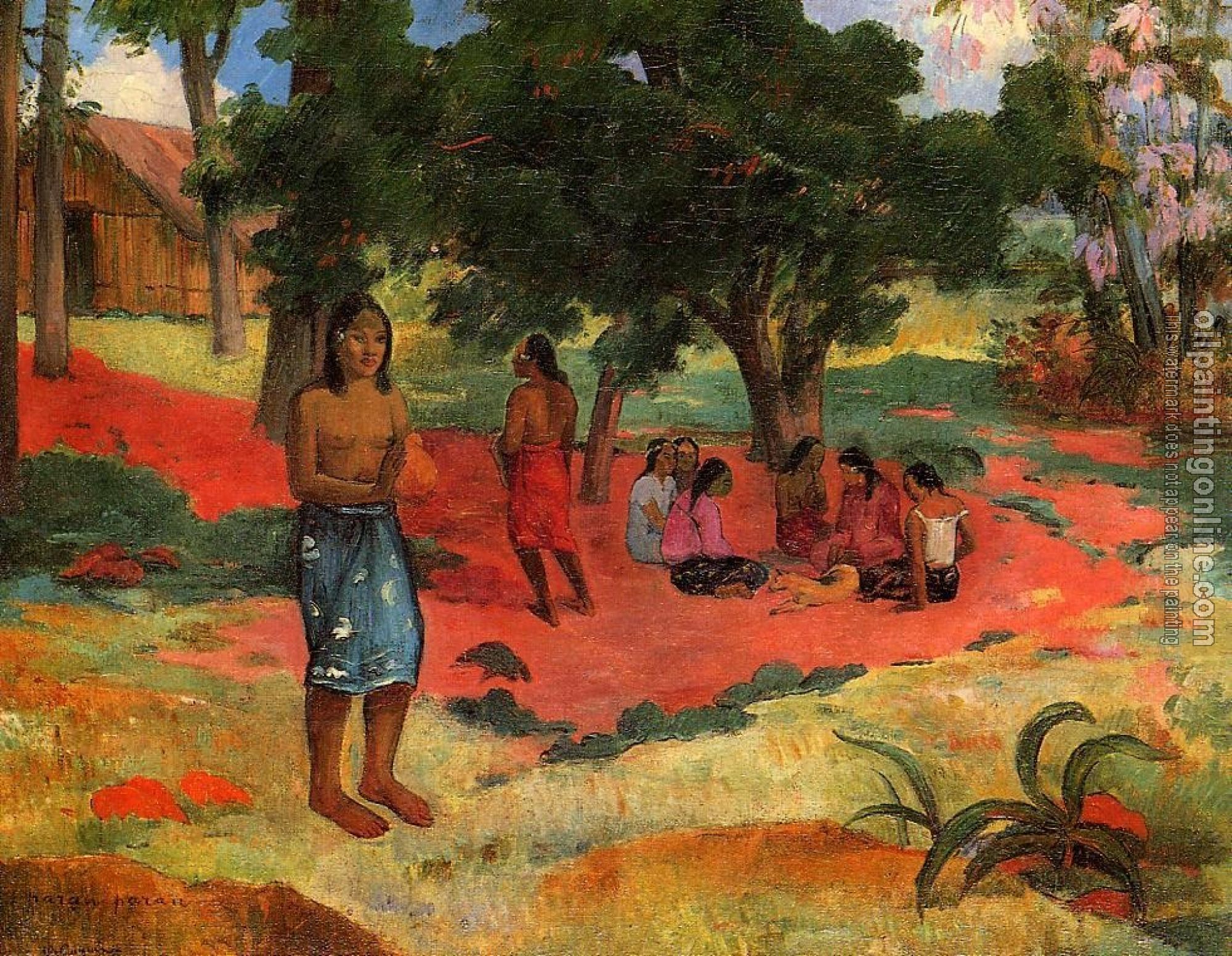 Gauguin, Paul - Whispered Words